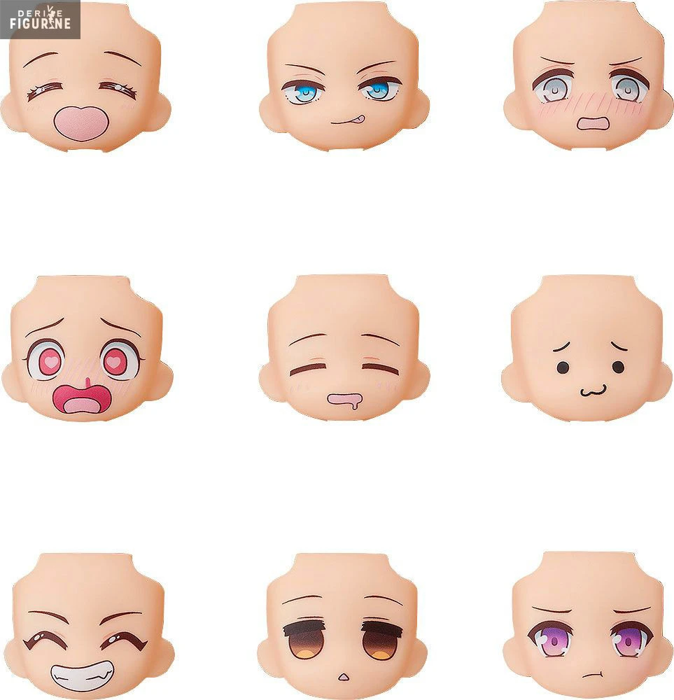 Accessoires Pour Figurines Face Swap, Good Smile Selection Nendoroid More 1 Accessoires Pour Figurines Face Swap, Good Smile Selection Nendoroid More