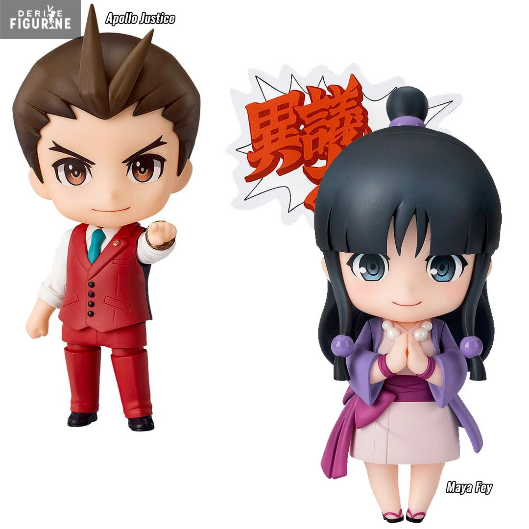 PRÉCOMMANDE - Phoenix Wright: Ace Attorney - Figurine Apollo Justice Ou Maya Fey, Nendoroid 2 PRÉCOMMANDE - Phoenix Wright: Ace Attorney - Figurine Apollo Justice Ou Maya Fey, Nendoroid – Image 2