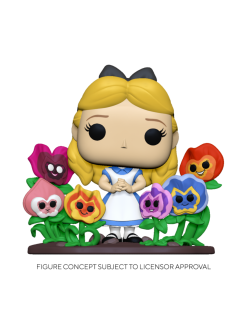 Kyseii Figurine Pop Deluxe Alice With Flowers (Disney Alice Au Pays Des Merveilles)