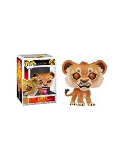 Kyseii Figurine Pop Simba Flocked Exclusive (Le Roi Lion Live Action)