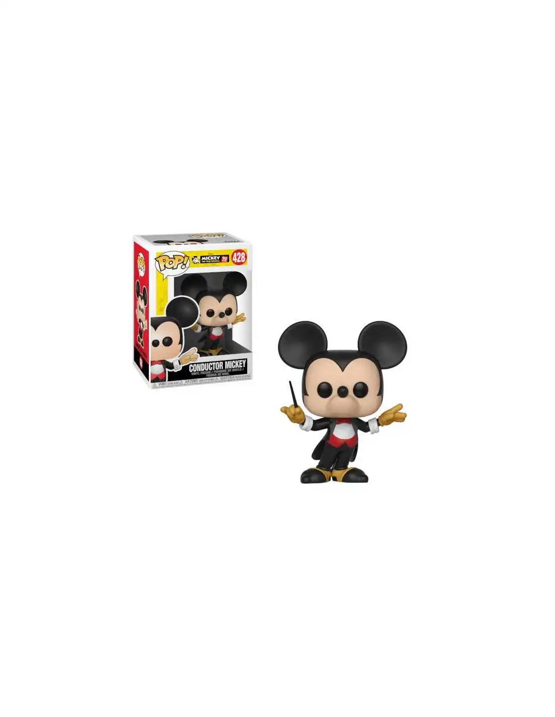 Kyseii Figurine Pop Mickey Chef D'orchestre (Disney Mickey 90 Ans) 1 Kyseii Figurine Pop Mickey Chef D'orchestre (Disney Mickey 90 Ans)
