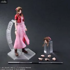 Final Fantasy VII Advent Children - Figurine Aerith Gainsborough, Play Arts Kai -Jeux Vidéo Soldes Magasin advent children figurine aerith gainsborough play arts kai 2