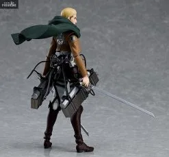 Attack On Titan - Figurine Erwin Smith, Figma -Jeux Vidéo Soldes Magasin attack on titan figurine erwin smith figma 2