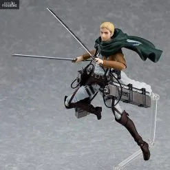 Attack On Titan - Figurine Erwin Smith, Figma -Jeux Vidéo Soldes Magasin attack on titan figurine erwin smith figma 3