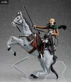 Attack On Titan - Figurine Erwin Smith, Figma -Jeux Vidéo Soldes Magasin attack on titan figurine erwin smith figma 5