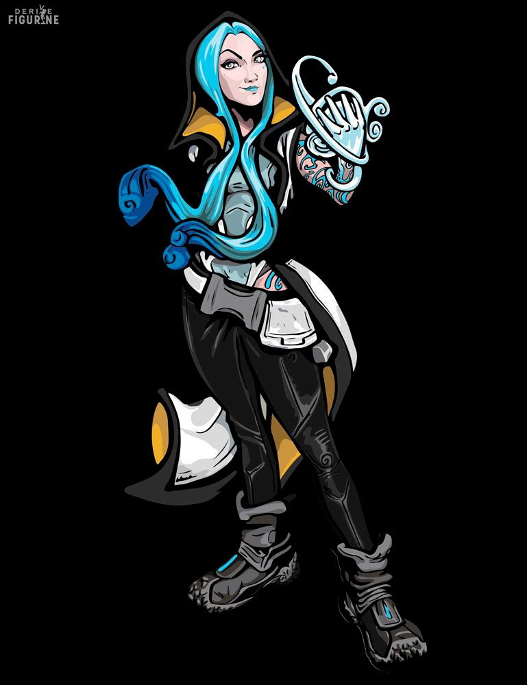 Borderlands 3 - Figurine Au Choix, Maya, Psycho Bandit, Tiny Tina Ou Zero, Mini Epics 2 Borderlands 3 - Figurine Au Choix, Maya, Psycho Bandit, Tiny Tina Ou Zero, Mini Epics – Image 2