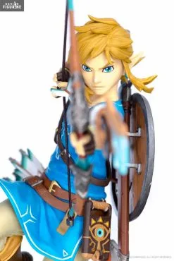 The Legend Of Zelda Breath Of The Wild - Figurine Link -Jeux Vidéo Soldes Magasin breath of the wild figurine link 5