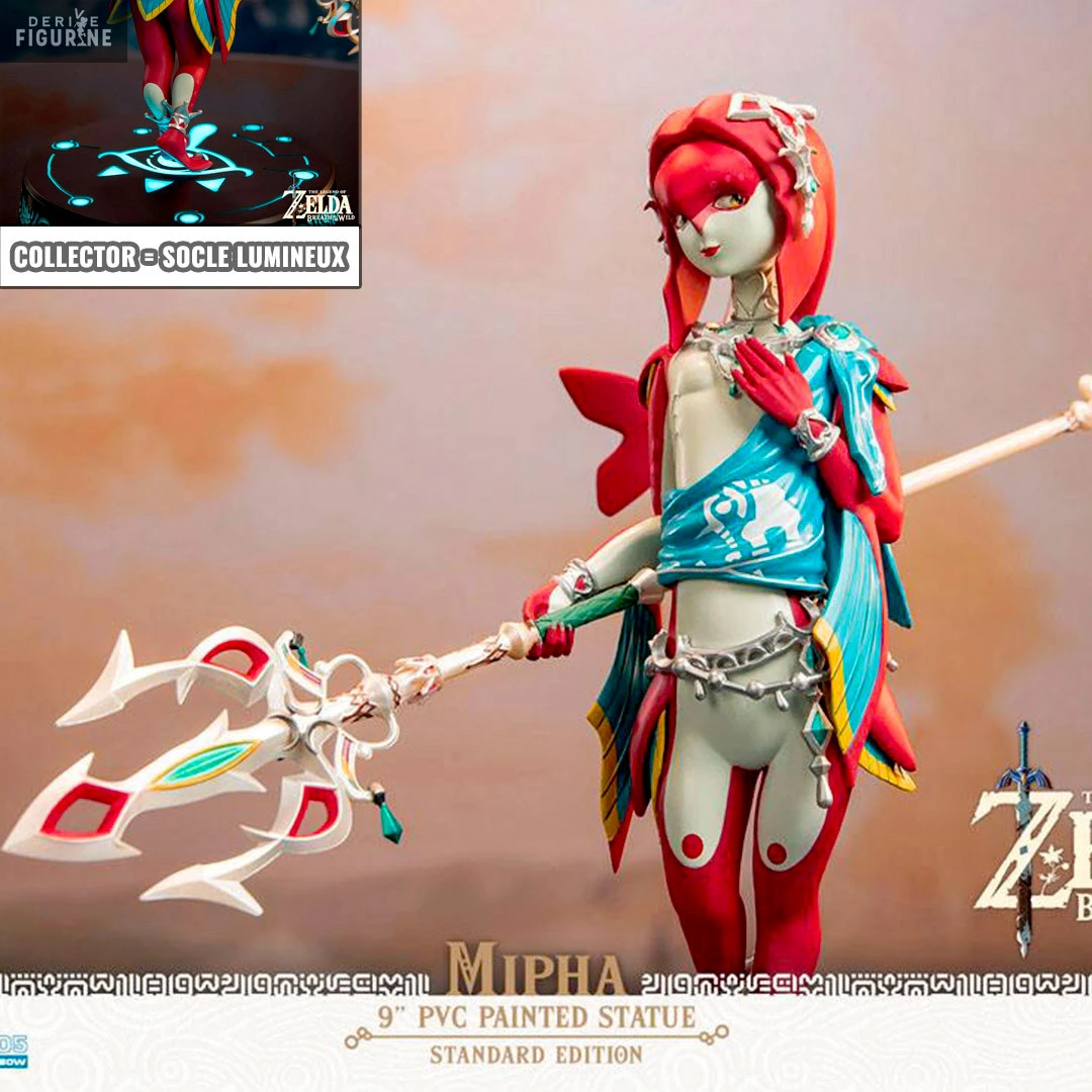 The Legend Of Zelda Breath Of The Wild - Figurine Mipha Classique Ou Collector's Edition 2 The Legend Of Zelda Breath Of The Wild - Figurine Mipha Classique Ou Collector's Edition – Image 2