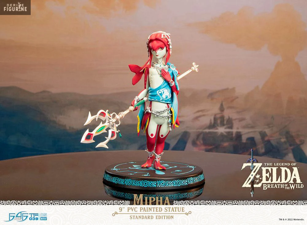 The Legend Of Zelda Breath Of The Wild - Figurine Mipha Classique Ou Collector's Edition 3 The Legend Of Zelda Breath Of The Wild - Figurine Mipha Classique Ou Collector's Edition – Image 3