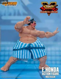 Street Fighter V Champion Edition - Figurine Edmond Honda Nostalgia Costume -Jeux Vidéo Soldes Magasin champion edition figurine edmond honda nostalgia costume 2