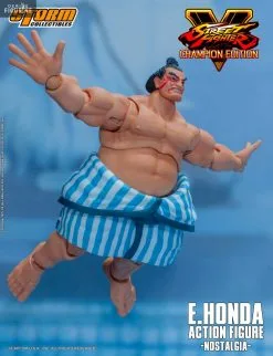 Street Fighter V Champion Edition - Figurine Edmond Honda Nostalgia Costume -Jeux Vidéo Soldes Magasin champion edition figurine edmond honda nostalgia costume 4