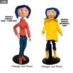 Coraline - Figurine Au Choix Coraline Imperméable Ou T-shirt