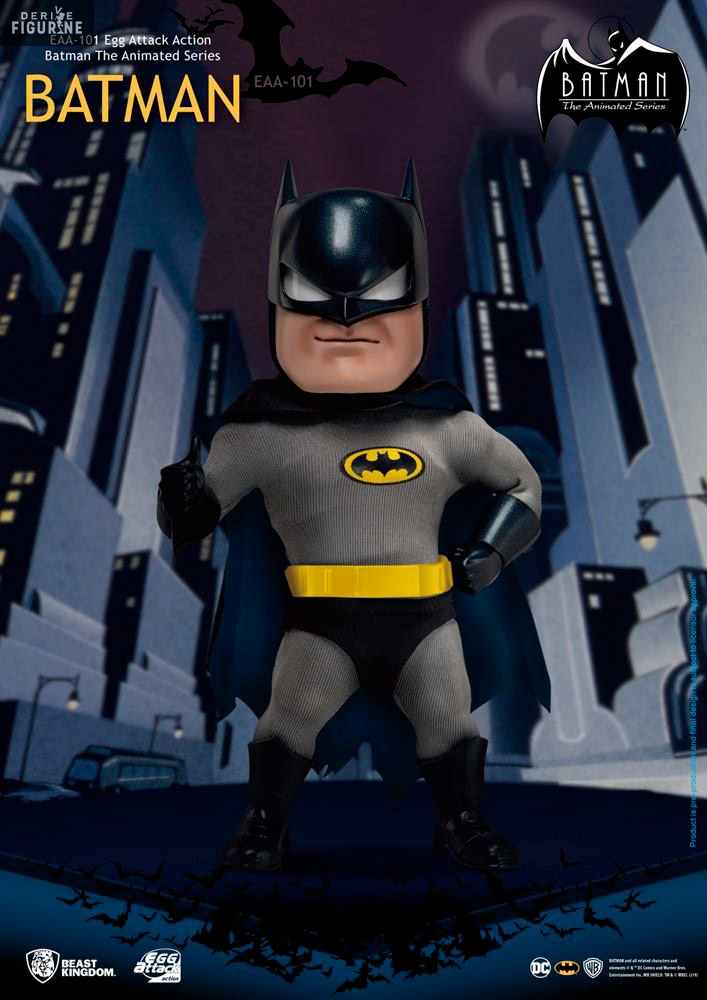 DC Comics Batman The Animated Series - Figurine Batman, Egg Attack 2 DC Comics Batman The Animated Series - Figurine Batman, Egg Attack – Image 2