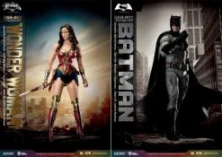 DC Comics, Batman V Superman - Figurine Wonder Woman Ou Batman, Dynamic 8ction Heroes