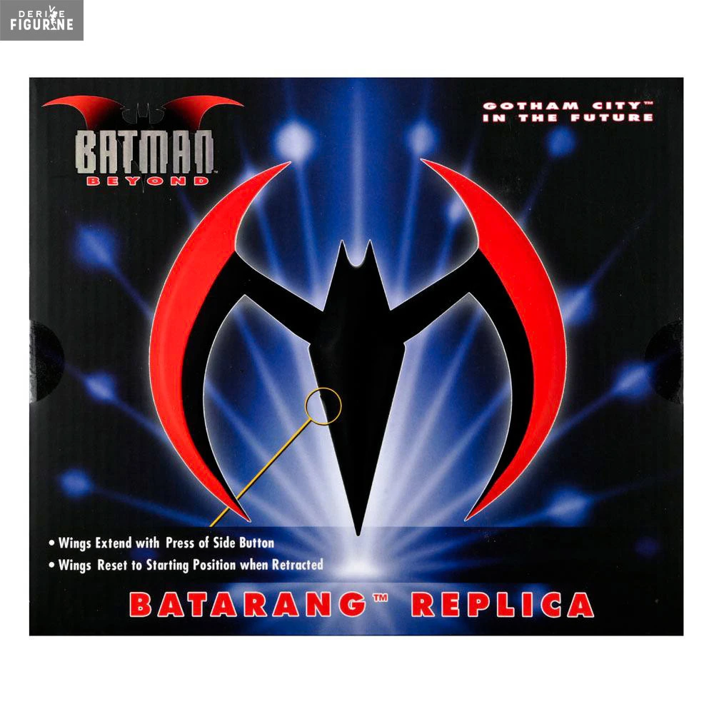 DC Comics, Batman Beyond - Réplique Batarang (rouge) 4 DC Comics, Batman Beyond - Réplique Batarang (rouge) – Image 4