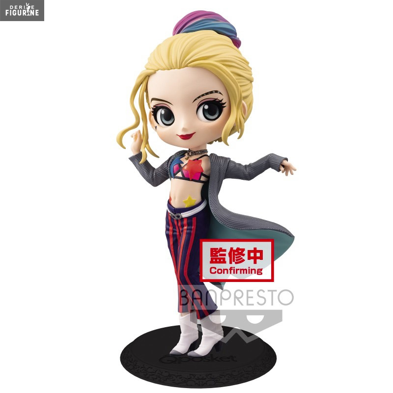 DC Comics, Birds Of Prey - Figurine Harley Quinn Argent Ou Gris Vol. 2, Q Posket 3 DC Comics, Birds Of Prey - Figurine Harley Quinn Argent Ou Gris Vol. 2, Q Posket – Image 3