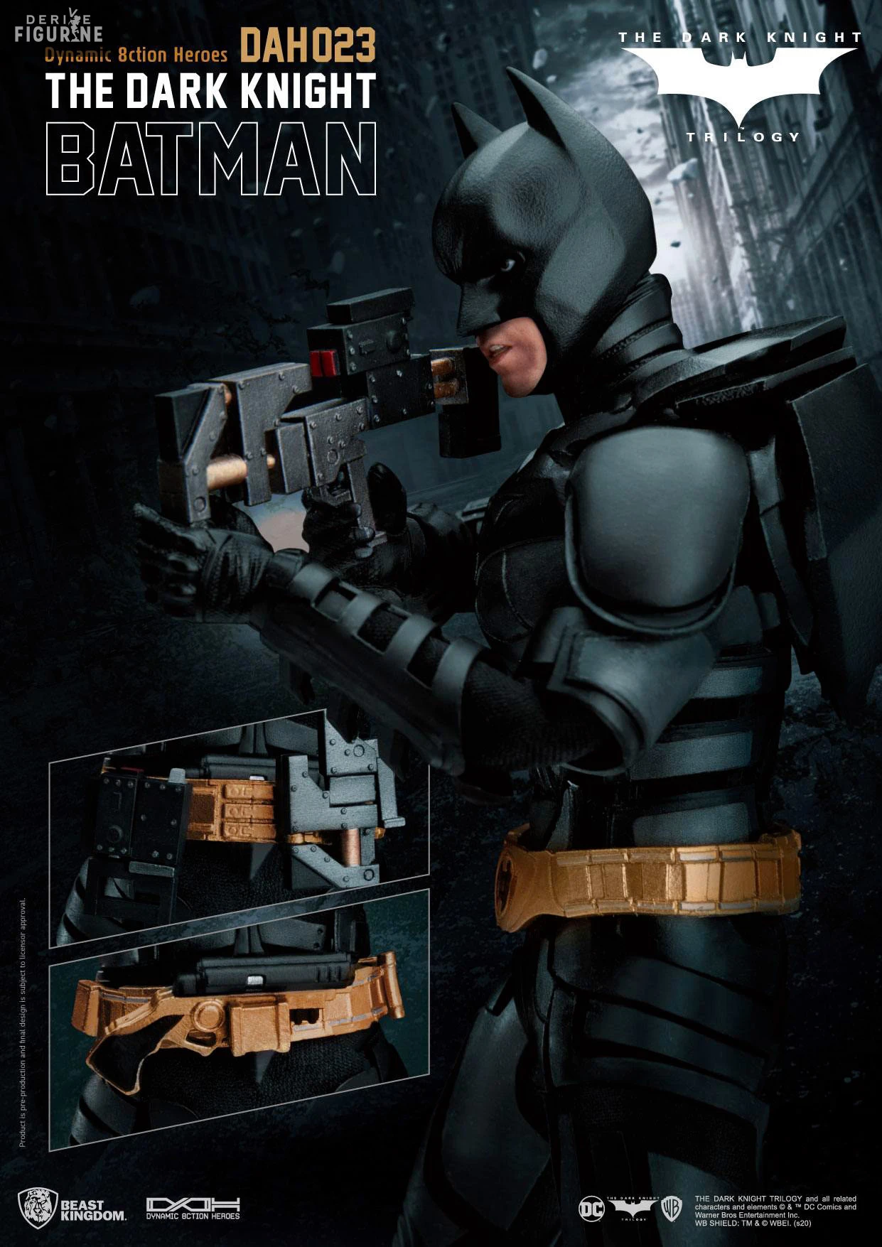 DC Comics, Batman The Dark Knight - Figurine Batman, Dynamic 8ction Heroes 4 DC Comics, Batman The Dark Knight - Figurine Batman, Dynamic 8ction Heroes – Image 4