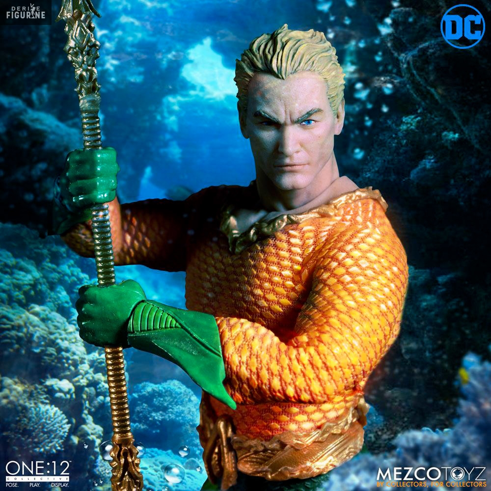 DC Comics - Figurine Aquaman, One:12 2 DC Comics - Figurine Aquaman, One:12 – Image 2