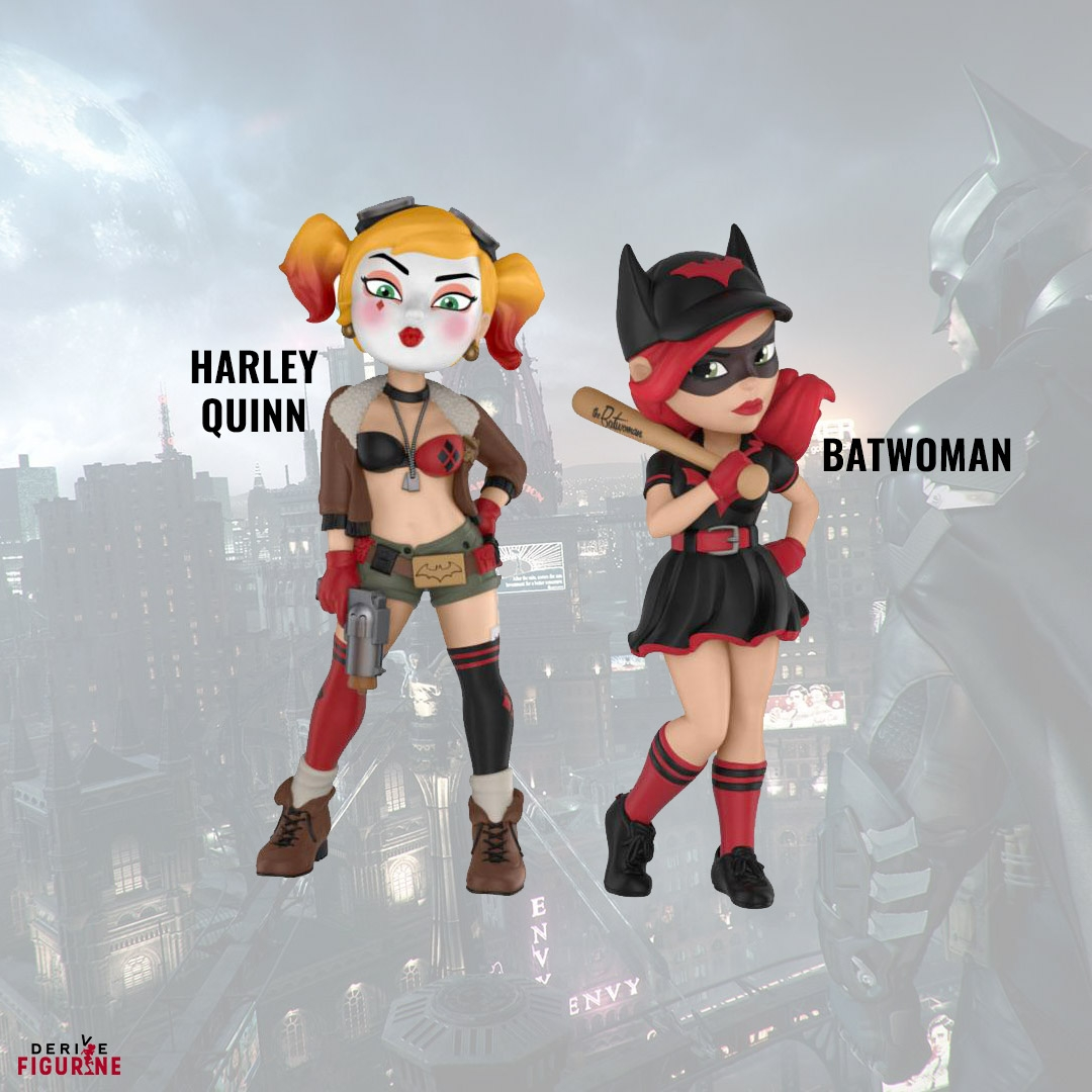 DC Comics - Figurine Bombshells Au Choix Harley Quinn Ou Batwoman, Rock Candy 2 DC Comics - Figurine Bombshells Au Choix Harley Quinn Ou Batwoman, Rock Candy – Image 2