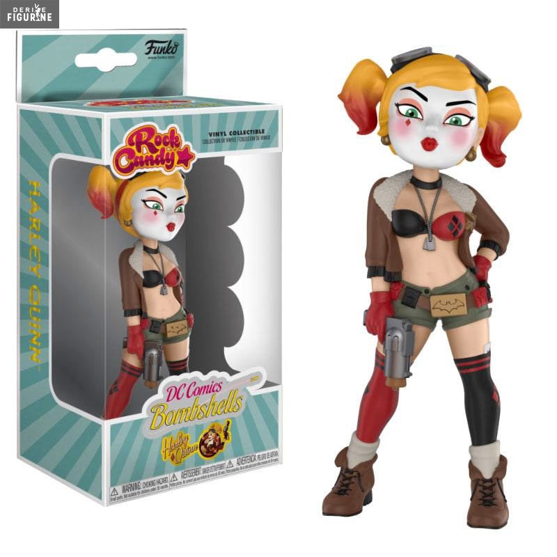 DC Comics - Figurine Bombshells Au Choix Harley Quinn Ou Batwoman, Rock Candy 1 DC Comics - Figurine Bombshells Au Choix Harley Quinn Ou Batwoman, Rock Candy