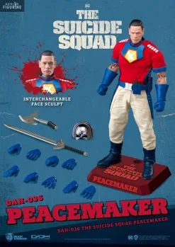 DC Comics, The Suicide Squad - Figurine Peacemaker, Dynamic 8ction Heroes -Jeux Vidéo Soldes Magasin dc comics figurine peacemaker dynamic 8ction heroes 5