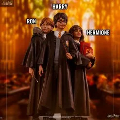 Harry Potter à L'école Des Sorciers - Figurine Harry, Hermione Ou Ron, Art Scale