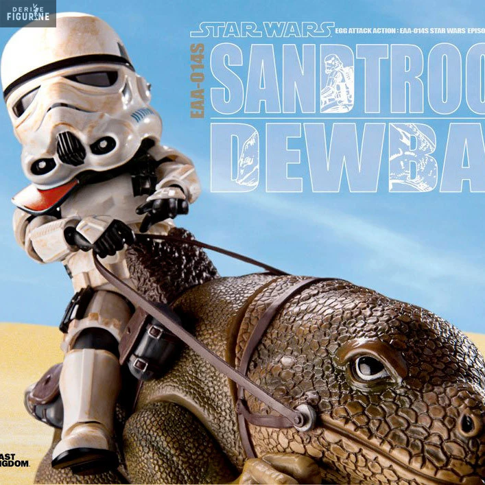 Star Wars Episode IV - Figurine Dewback & Sandtrooper, Egg Attack 2 Star Wars Episode IV - Figurine Dewback & Sandtrooper, Egg Attack – Image 2