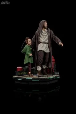 Star Wars - Figure Obi-Wan & Young Leia, Deluxe Art Scale -Jeux Vidéo Soldes Magasin figure obi wan young leia deluxe art scale 5