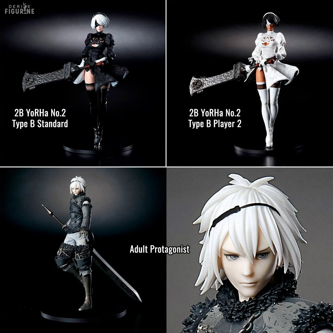 NieR Replicant Ver.1.22474487139... / Automata - Figurine Adult Protagonist Ou 2B YoRHa No.2 Type B Standard Ou Player 2
