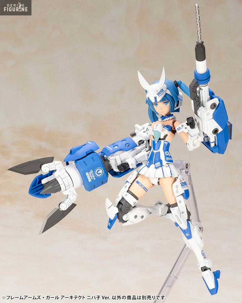 Frame Arms Girl - Figurine Architect Nipako, Plastic Model Kit 6 Frame Arms Girl - Figurine Architect Nipako, Plastic Model Kit – Image 6