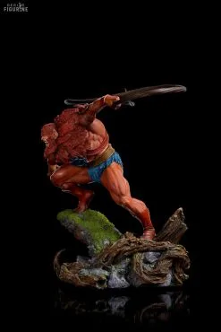 Masters Of The Universe - Figurine Beast Man Ou Man-E-Faces, Art Scale -Jeux Vidéo Soldes Magasin figurine beast man man e faces art scale 2