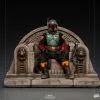 Star Wars The Mandalorian - Figurine Boba Fett Seul Ou Boba Fett & Fennec, On Throne Art Scale