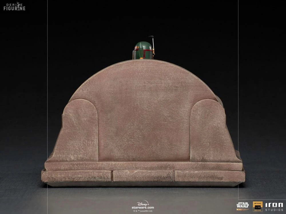 Star Wars The Mandalorian - Figurine Boba Fett Seul Ou Boba Fett & Fennec, On Throne Art Scale 3 Star Wars The Mandalorian - Figurine Boba Fett Seul Ou Boba Fett & Fennec, On Throne Art Scale – Image 3