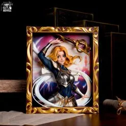 League Of Legends - Figurine Cadre Photo 3D The Lady Of Luminosity - Lux