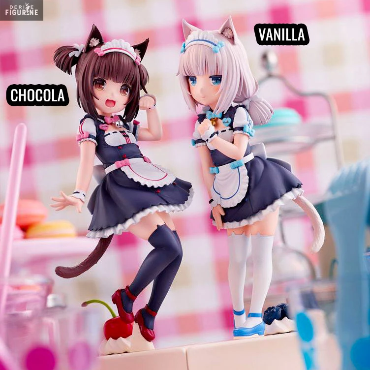 Nekopara - Figurine Chocola Ou Vanilla, Pretty Kitty Style 2 Nekopara - Figurine Chocola Ou Vanilla, Pretty Kitty Style – Image 2