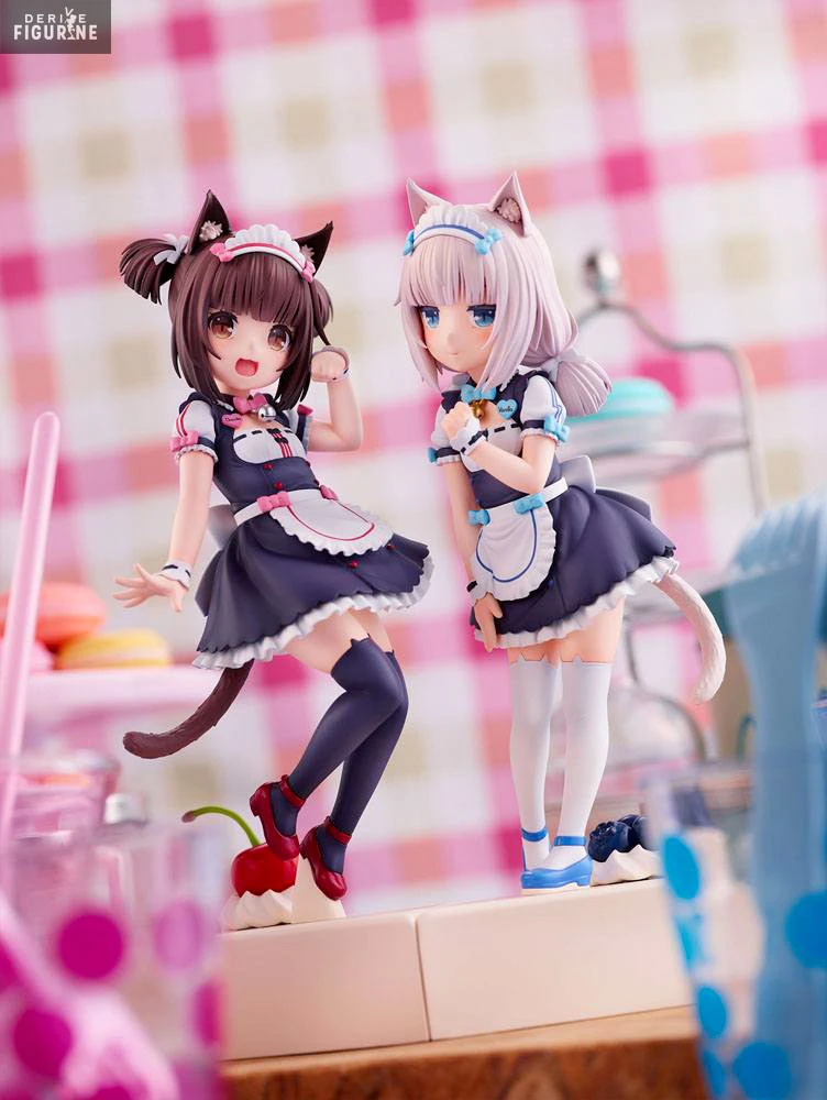 Nekopara - Figurine Chocola Ou Vanilla, Pretty Kitty Style 1 Nekopara - Figurine Chocola Ou Vanilla, Pretty Kitty Style