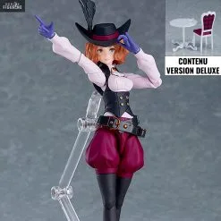 Persona 5 The Animation - Figurine Haru Okumura Noir, Classique Ou Deluxe, Figma