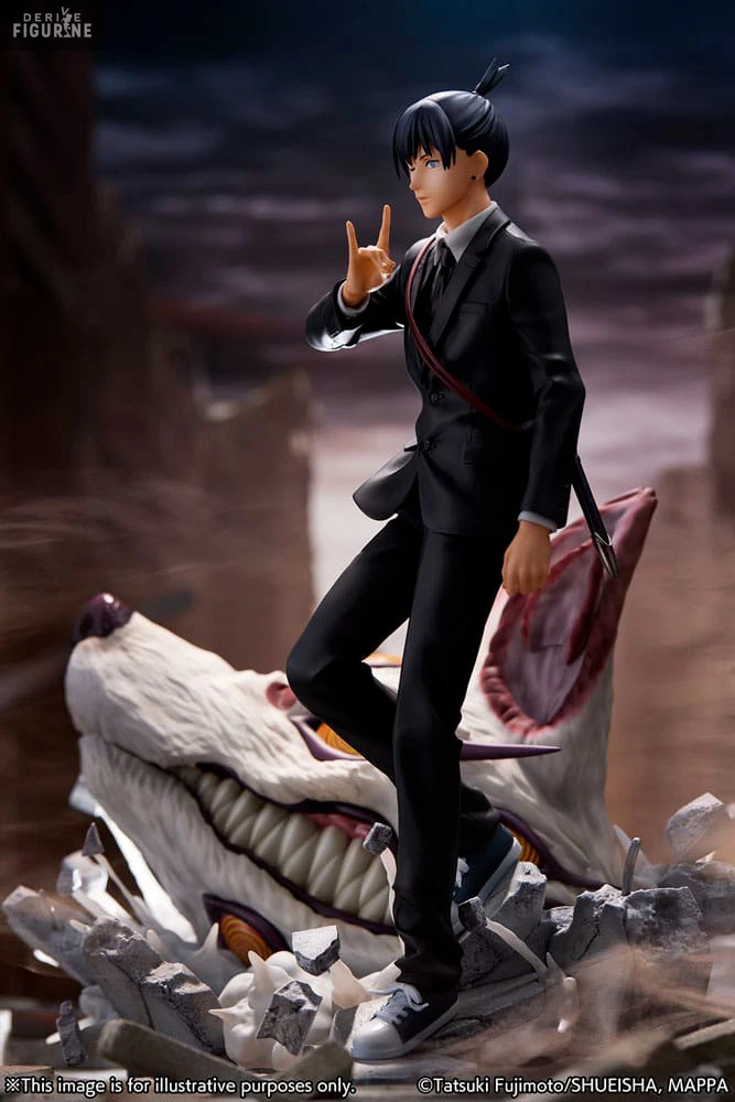 Chainsaw Man - Figurine Hayakawa Aki & Fox Devil 6 Chainsaw Man - Figurine Hayakawa Aki & Fox Devil – Image 6