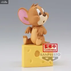 Tom And Jerry - Figurine Jerry Ou Tuffy, I Love Cheese -Jeux Vidéo Soldes Magasin figurine jerry tuffy i love cheese 2
