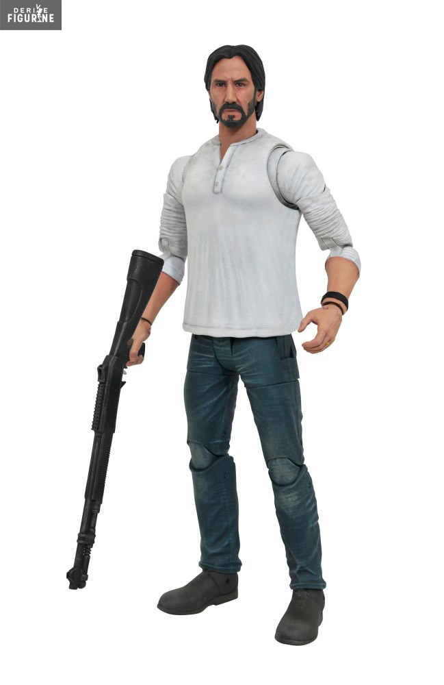 Figurine John Wick Casual, Select 1 Figurine John Wick Casual, Select