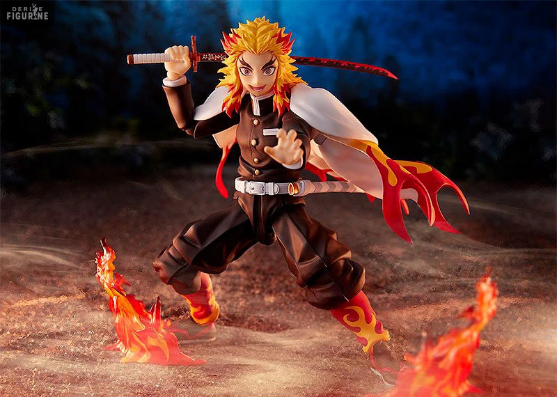 Demon Slayer: Kimetsu No Yaiba - Figurine Kyojuro Rengoku, Figma 1 Demon Slayer: Kimetsu No Yaiba - Figurine Kyojuro Rengoku, Figma