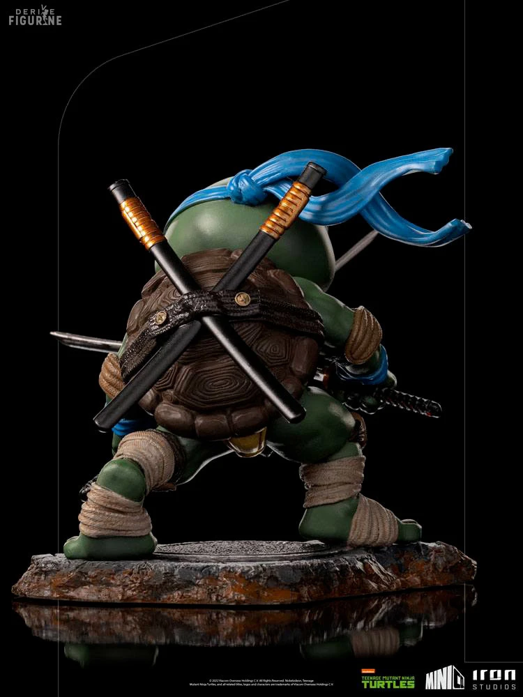 Les Tortues Ninja - Figurine Leonardo, Michelangelo, Donatello Ou Raphael, Mini Co 3 Les Tortues Ninja - Figurine Leonardo, Michelangelo, Donatello Ou Raphael, Mini Co – Image 3