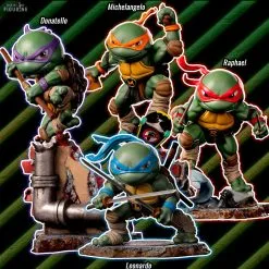 Les Tortues Ninja - Figurine Leonardo, Michelangelo, Donatello Ou Raphael, Mini Co 11 Les Tortues Ninja - Figurine Leonardo, Michelangelo, Donatello Ou Raphael, Mini Co -Jeux Vidéo Soldes Magasin figurine leonardo michelangelo donatello raphael mini co 5