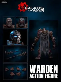 Gears Of War - Figurine Locust Disciple Ou Warden 11 Gears Of War - Figurine Locust Disciple Ou Warden -Jeux Vidéo Soldes Magasin figurine locust disciple warden 5