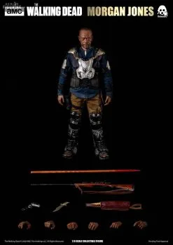 The Walking Dead - Figurine Morgan Jones -Jeux Vidéo Soldes Magasin figurine morgan jones 2