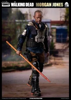 The Walking Dead - Figurine Morgan Jones -Jeux Vidéo Soldes Magasin figurine morgan jones 5