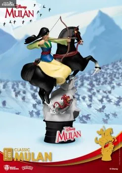 Disney - Figurine Mulan, D-Stage -Jeux Vidéo Soldes Magasin figurine mulan d stage 2