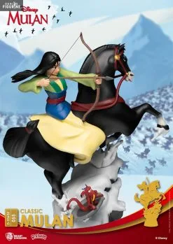 Disney - Figurine Mulan, D-Stage -Jeux Vidéo Soldes Magasin figurine mulan d stage 4