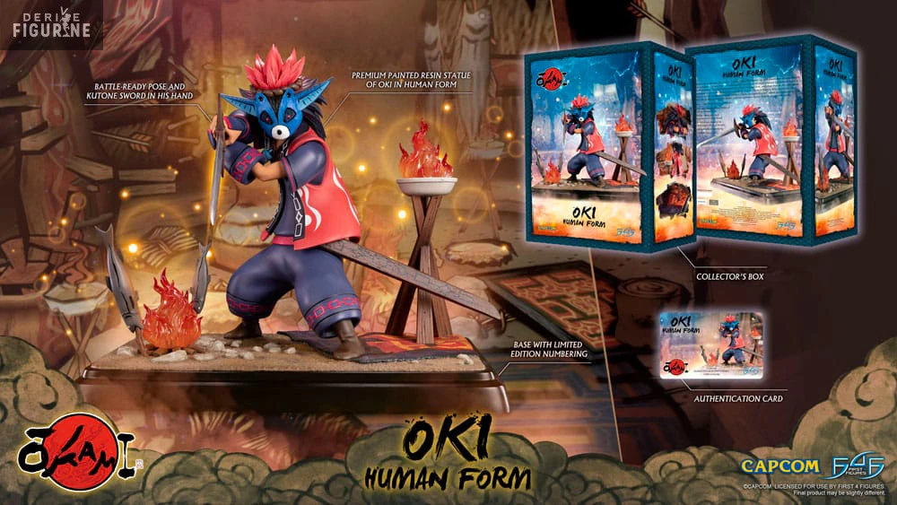 PRÉCOMMANDE - Okami - Figurine Oki (Human Form) 2 PRÉCOMMANDE - Okami - Figurine Oki (Human Form) – Image 2