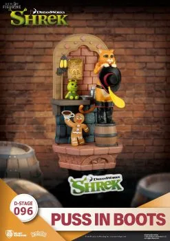 Shrek - Figurine Puss In Boots, D-Stage 8 Shrek - Figurine Puss In Boots, D-Stage -Jeux Vidéo Soldes Magasin figurine puss in boots d stage 2